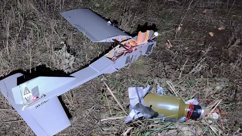 В Горловке дрон-камикадзе атаковал автомобиль со священником